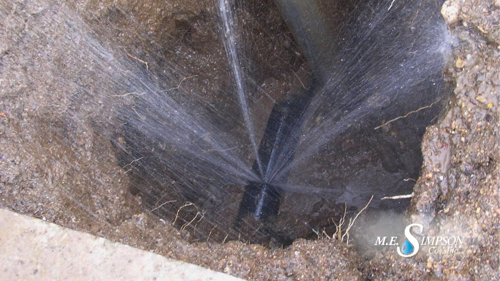 water leak